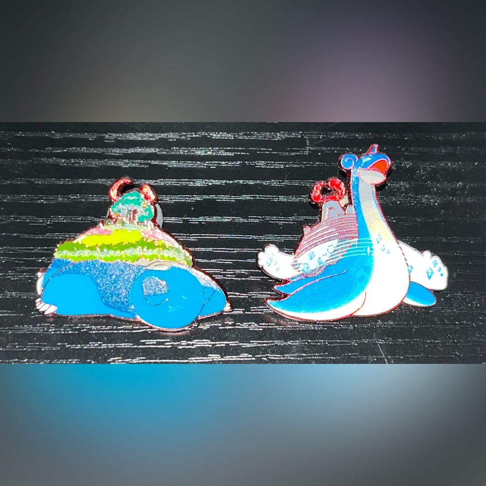 Snorlax & Lapras Pins